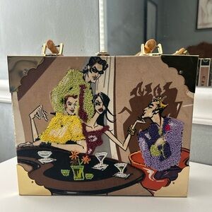 Cigar Box Purse with Bamboo Strap